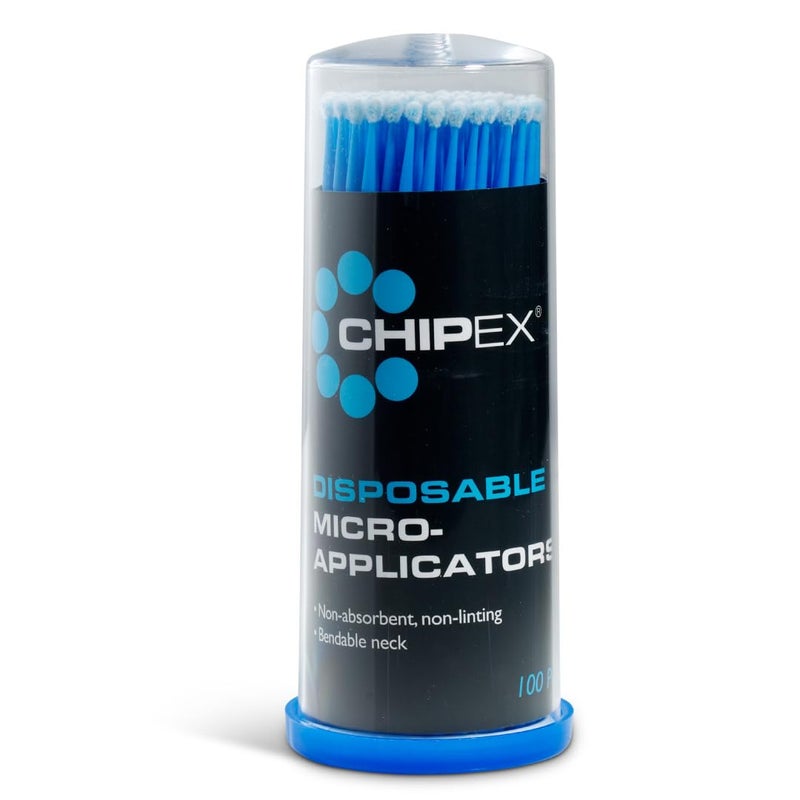 Chipex Ultra Precise Car Paint Touch Up Microbrushes - 100 Pack - Image 1